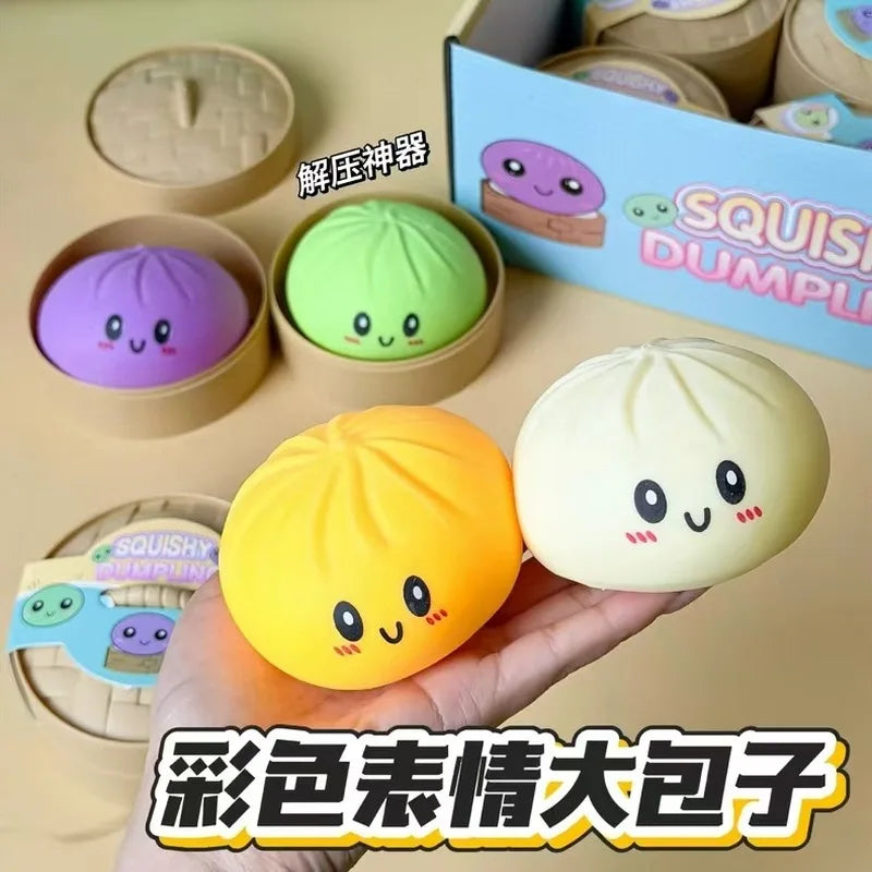Squishy Dumpling – Juguete Relajante Portátil