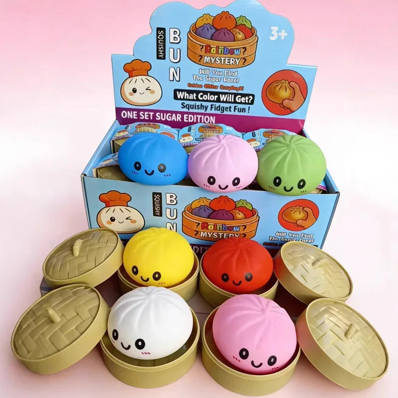Squishy Dumpling – Juguete Relajante Portátil